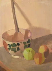 Nature morte aux pommes et à un saladier, 1913